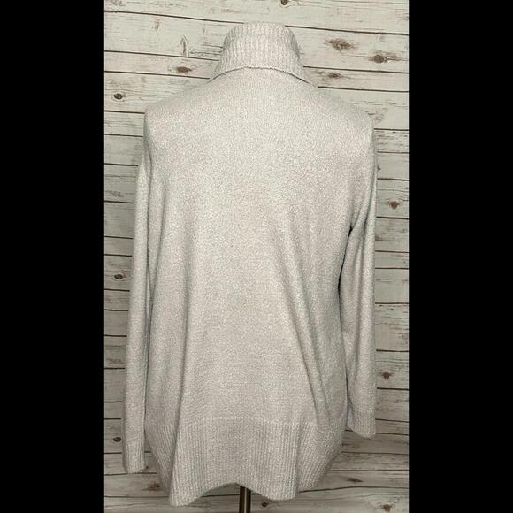 Rachel Zoe super soft grey open cardigan sweater Size XL - Picture 3 of 5